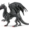 Figurine dragon noir twilight 16 x 13.1 x 9.2 cm