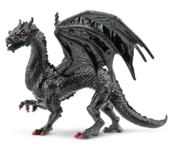 Figurine dragon noir twilight 16 x 13.1 x 9.2 cm
