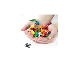 Figurine mini araignée 2.4 x 1.7 cm réaliste