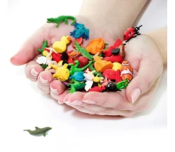 Figurine mini mini baleine béluga 3,4 cm