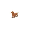 Figurine mini mini chien teckel 25 x 16 x 7 mm