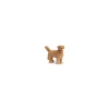 Figurine mini mini chien golden retriever 25 x 9 x 20 mm