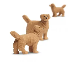 Figurine mini mini chien golden retriever 25 x 9 x 20 mm