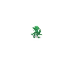 Figurine mini mini dragon vert forêt 28 x 15 x 25 mm