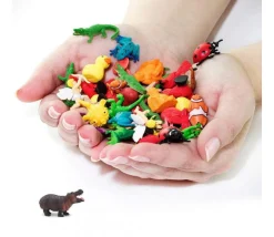 Figurine mini mini hippopotame 30 x 8 x 15