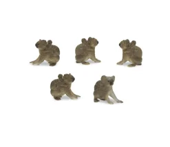 Figurine mini mini koala avec son bébé 22 x 15 x 22 mm