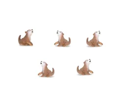 Figurine mini mini loup 25 x 20 x 15 mm