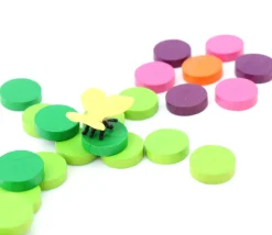 Figurine mini mini papillon jaune 25 x 5 x 17 mm