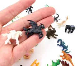 Figurine mini mini pégase blanc 30 x 25 x 10mm