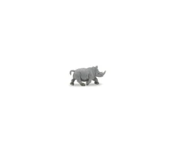 Figurine mini mini rhinocéros 30 x 15 x 10 mm