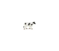 Figurine mini mini vache noire et blanche 15 x 8 x 30 mm