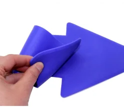 Flèche marquage au sol 34.7 x 15 cm bleu à l'unité