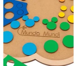 Fleur des ronds et couleurs - Jeu trieur en bois Montessori