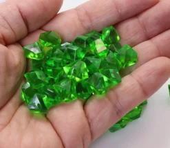 GEM : 50 mini gemmes pions imitation pierres précieuses pépites