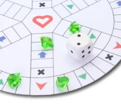 GEM : 50 mini gemmes pions imitation pierres précieuses pépites