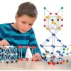 Géométrie espace 360 pièces - jeu assemblage boules et de tiges à emboîter