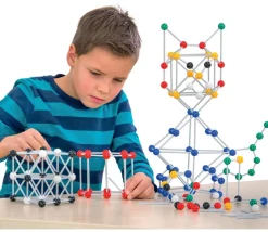 Géométrie espace 360 pièces - jeu assemblage boules et de tiges à emboîter