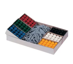 Géométrie espace 360 pièces - jeu assemblage boules et de tiges à emboîter