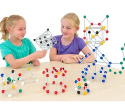 Géométrie espace 360 pièces - jeu assemblage boules et de tiges à emboîter