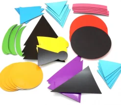 Grammaire 2 Montessori 50 symboles magnétiques (10 formes)