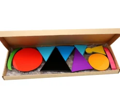 Grammaire 2 Montessori 50 symboles magnétiques (10 formes)