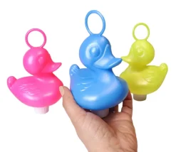 Grand Canard jaune 15 cm pour jeu pêche bec fermé - à l'unité