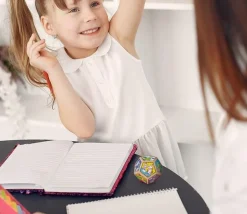 Grand Dé activités 12 faces en bois