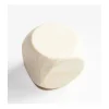 Grand dé vierge 40 mm en bois naturel neutre 4 cm