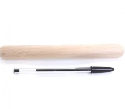 Grand rouleau en bois 20 cm - cuisine et modelage