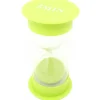 Grand sablier 5 minutes très lisible - VERT - 12 cm GM