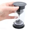 Grand sablier 30 secondes - NOIR - 12 cm de haut super lisible GM