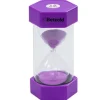 Grand sablier super lisible 15 minutes - VIOLET - 16 cm MAXI