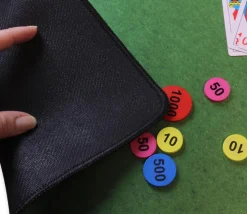 Grand Tapis de jeu 100 x 60 cm Poker