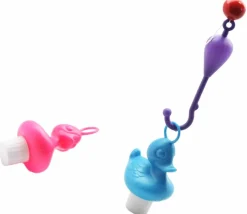 Grande Canne à pêche 59 cm pour jeux pêche aux canards avec crochet