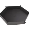 Grande piste de dés hexagonale magnétique 27 x 27 cm
