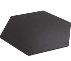 Grande piste de dés hexagonale magnétique 27 x 27 cm