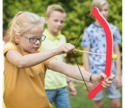 Guillaume Tell : Tir à l'arc bois sécurité et pommes en bois