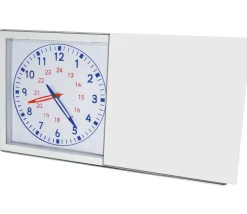 Horloge éducative : heure analogique et digitale