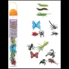 Insectes 5/6 cm : 14 figurines dans un tube