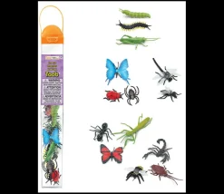 Insectes 5/6 cm : 14 figurines dans un tube