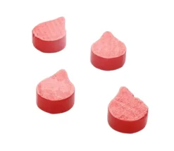 Jeton goutte rouge 14 x 10 x 4 mm