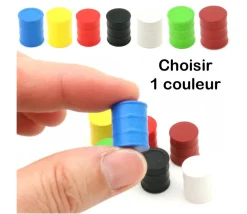 Jeton petit Tonneau 12 x 15 mm baril en bois