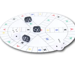 Jeton Traces de pas en bois 11 x 15 x 5 mm