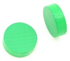 Jetons 19 x 6 mm bois mini disque à l'unité