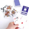 Jeu 54 cartes à jouer poker bleu classic piatnik