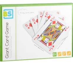 Jeu 54 cartes XXL géant 21 x 28.5 cm