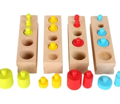 Jeu à emboiter bois : épaisseur et diamètre