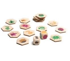 Jeu bois Les insectes - Mémo géant et recherche active