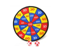 Jeu Cible velcro 27 cm velcro 2 balles de lancer