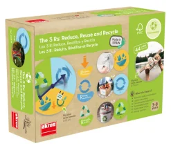 Jeu écologie : les 3R : réduis, réutilise et recycle